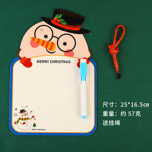 Quà Tặng Giáng Sinh 2 Mặt Xong Xóa Được Bảng Viết Cho Mẫu Giáo Giáo Dục Sớm DIY Vẽ Dành Cho Học Sinh Tiểu Học