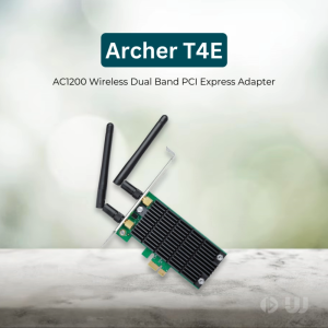 TP-Link Official | Archer T4E AC1200 | Wireless Dual Band PCI Express WiFi Receiver PCIe Adapter Receiver Dongle for Desktop PC