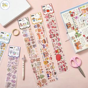 Korean Cartoon Ins Style Colourful Candy Sticker Cute Sticker Cartoon Waterproof Vinyl Graffiti Sticker Diy Journal Scrapbook Laptop Stickers Stationery
