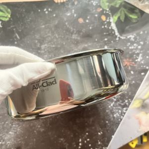 Thickened Special Medical Grade 18/10 Steel All-Clad Multi-Purpose Pan Roasting Tray Shallow Basin Food Surface 20cm