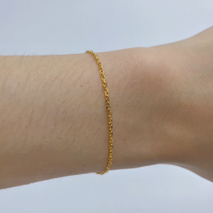 WENG KWONG Sauh Bracelet in 22K/ 916 Yellow Gold (3B0913)