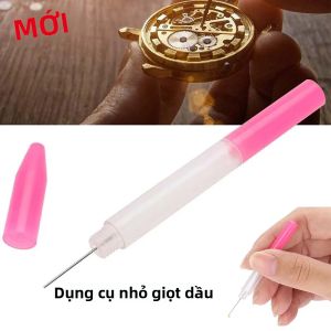 Chuyên Nghiệp Mini Dầu Bôi Trơn Đầu Bút Cho Thợ Đồng Hồ Sửa Chữa Đồng Hồ May Dụng Cụ 1/3 Bộ Chính Xác Phụ Kiện Thay Thế