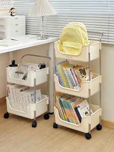 ตู้เสื้อผ้าแบบเคลื่อนที่ได้หลายชั้นสำหรับใส่ของสำนักงาน ตู้เสื้อผ้าแบบตั้งตรงสำหรับเก็บของในชั้นวางหนังสือ