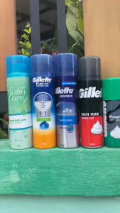 200 ml โฟมโกนหนวด ยิลเลตต์ (Gillette Foamy) - ขนาดเหล่า 200 ml
