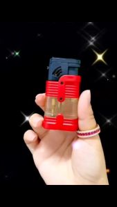 HỘP QUẸT - BẬT LỬA KHÒ 3 TIA THIẾT KẾ GA LỘ THIÊN MỚI LẠ