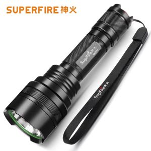Supfire Shenhuo C8xpe Power Torch Emergency Light Super Bright Outdoor Long-Range Rechargeable For Home Small Portable