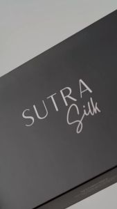 SUTRA SILK 100% Mulberry Silk 22 Momme 3D Eye Mask with Adjustable Strap