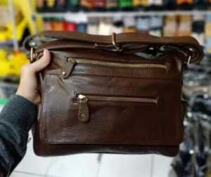 Tas kulit Papirut Garut model 85 size S harga grosir (warna bisa request)