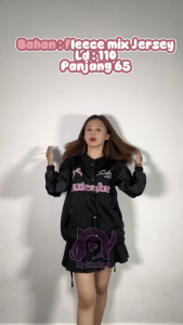 ENDER STAR BASEBALL JACKET SPORTY OVERSIZE JAKET WANITA