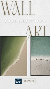 RCF HOME DECOR Hand-Painted Oil Painting With Frame Nordic Painting Canvas Wall Art Artwork