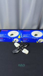 Steker Gepeng Mini / Colokan Sambungan Listrik / Steker Kontra/Contra Gepeng Hitam SC-312/SC-313 Merek Cahaya