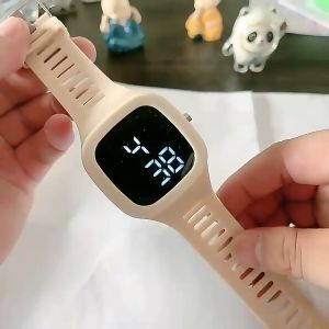 LED Student Electronic Watch Ins Women Watch Sports Bracelet Watch Waterproof Kids Digital Watch Fashion Gift