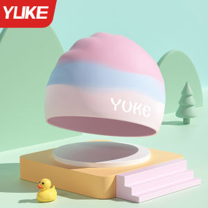 YUKE | Waterproof Non-Compression Ear-Protecting Childrens Swim Cap
