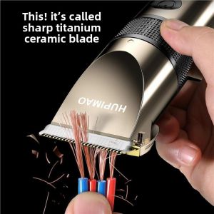 MONLEYTA | German Electric Hair Clipper Home Use Mens Self-service Hair Trimming Tool Durable Battery Life Long-lasting Sharp Blades
