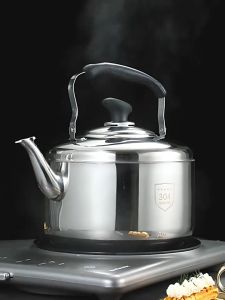 4L/6L/8L/10L 12L super large capacity stainless steel electric kettle fast boiling boiling whistle electric kettle6L8L10L不銹鋼電熱水壺