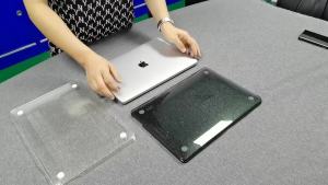 LS | Glitter Laptop Case For Macbook Air 13.6 15 M5 M4 M3 M2 M1 Chip Hard Cover For Mac Book Neo A3404 2026 Pro 14 13 16 Inch Sleeve