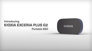 KIOXIA EXCERIA PLUS G2 Portable SSD Read Speed 1050 Write Speed 1000 MB/s FlashMartSG