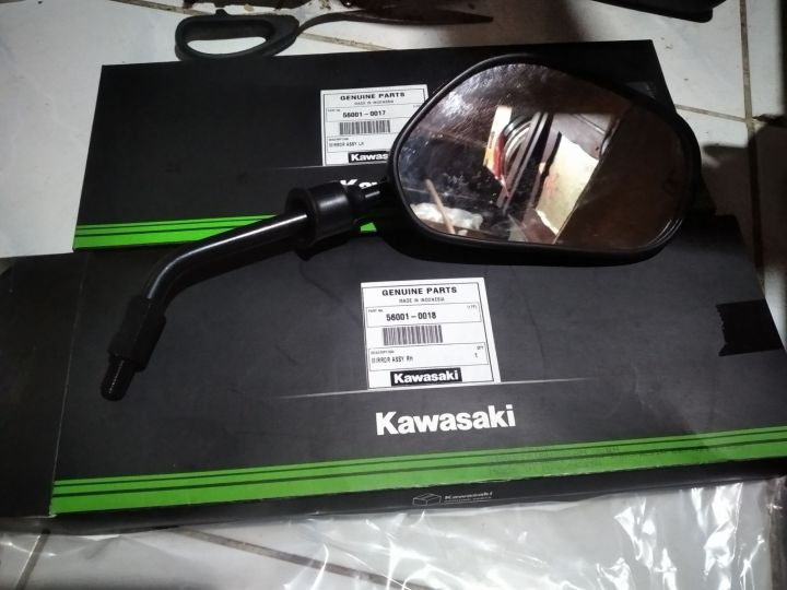 鏡 KACA mirror kaca spion kawasaki zx130 zx 130 zone blitz r joy original