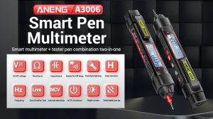 NEW COD ANENG A3006 Tespen Listrik Cek Kabel Putus Digital Multimeter 4000 Count + 2 PCS Baterai AAA