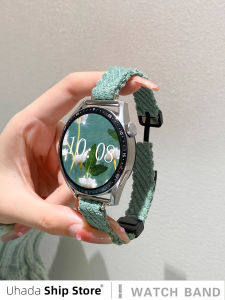 Uhada Knitted Corduroy Leather Bracelet for Xiaomi Watch S3 Sport Edition Fashionable Autumn Winter Womens Color2 Sport Version