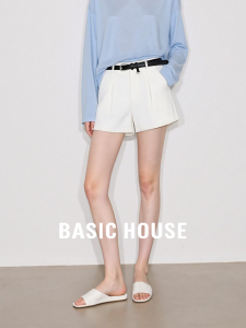 Basic House | Commute High Waist Wide Leg Shorts Summer New