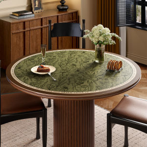 FANJUTAIDU | Waterproof Oil-Resistant Heat-Resistant Easy-Clean Round Table Placemat