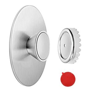 1PC Portable New Magnetic Soap Holder 2.2*0.6cm Stainless Steel Dispenser Kitchen Bathroom Wall Mounted