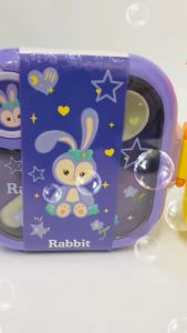 Angel Baby Kids Cartoon Unicorn Dinosaur Stellalou Astronauts Duck 304 Stainless Steel Lunch Box Container 卡通不锈钢两层饭盒