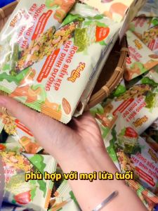 COMBO 2 HỘP Rong biển kẹp hạt dinh dưỡng Mailey - hỗ trợ ăn kiêng giảm cân bánh ngũ cốc dinh dưỡng