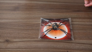 Mô hình Nhện Mini Phát Sáng LED – Trang trí Halloween chạy pin cao su độc đáo và bắt mắt!