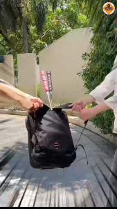 Cặp Đa Năng Xbags Pride XB4102 Màu Đen Sang Trọng Chống Nước Chống Sốc Nhiều Ngăn Tiện Dụng Đựng Được Laptop 17 Inch!