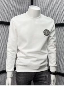 Áo Nỉ in Họa Tiết Thời Trang Cao Cấp Dành Cho Nam Áo Nỉ Dài Tay Cổ Tròn Thời Trang Thu Đông Áo Hoodie Thường Ngày Dành Cho Nam