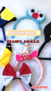 Bando Anak & Dewasa | Bando Karakter Kostum | Bando Kartun