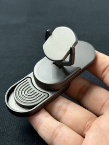 EDC Fidget Sliders Fidget Toys Stress Relief for Adults Magnetic Metal Target Push Slider Finger Push Spin Coins Decompression T