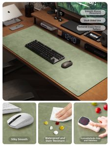 Large Size Desktop Protection Mat Leather