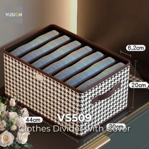 Kotak Penyimpanan Pakaian Lipat Vusign VS5XX: Manfaat & Cara Penggunaan
