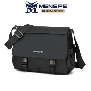 MENSPE Men’s Shoulder Bag Mini Cross Body Bag Casual Lightweight Messenger Bag Large Capacity Waterproof Leisure Street Bag Travel Bag Outdoor Riding Bag For Men