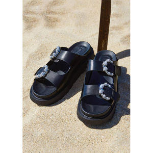 <Forme Lift>Staccato Womens  Flat Sandals รองเท้าแตะผู้หญิง รองเท้าแตะ รองเท้าส้นตึก EJO07/EJO29