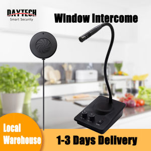 DAYTECH Window Speaker System Window Intercom System Loud SpeakerNo Noise Interference2 Way Bank SpeakerSchool Intercom System for RestaurantTicket Window Office WI08