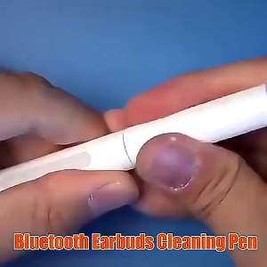 Earbuds Cleaning Pen 3 In 1 Multifunctional Cleaner Kit With Soft Brush For Wireless Headphones