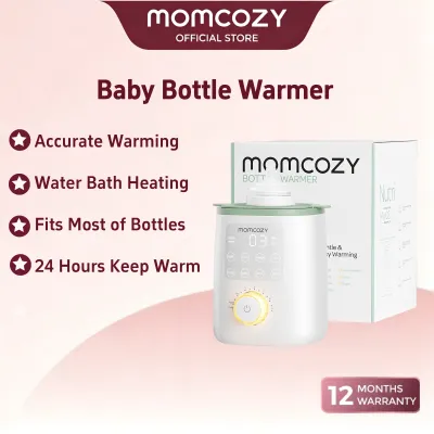 Momcozy hâm bình sữa bé cho sữa mẹ sữa công thức thực phẩm làm nóng nhanh đầy đủ chất dinh dưỡng bảo quản One-Touch dễ dàng sử dụng đèn ban đêm cho ban đêm cho con bú sơ sinh yếu tố cần thiết cung cấp quà tặng cho mẹ