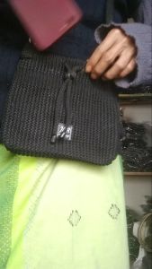 Tas Wanita Rajut & Desain Tas HP Lebar