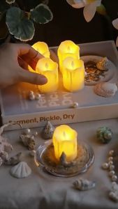 AKIRO HOME 7cm/11cm/15cm LED Swinging Flameless Candle Night Party Wedding Birthday Decoration Candles Lampu Lilin 蜡烛灯