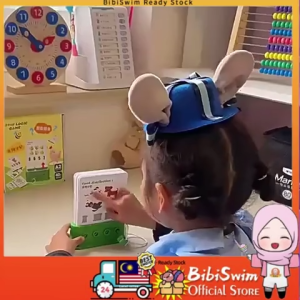 BIBISWIM Logic Key Card Early Education Training Toys Kids Problem Solving Brain Shape Numbers