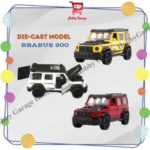 Miniatur Diecast Brabus 1:32 PullBack 900 Mobil Metal Mercedes Benz