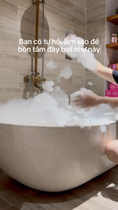 Viên tạo bọt bồn tắm hương nước hoa - Bubble bath bom  - Viên tắm bồn tạo bọt Lago