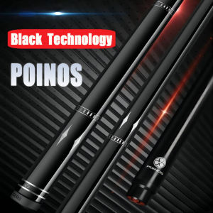 PREOAIDR POINOS Pool Cue Stick Carbon Fiber Cue Black Technology Shaft 10.8/11.8/13mm Rainbow Tip Bullet Joint 147cm Billiards