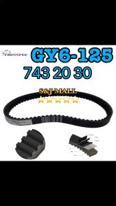 Motorcycle V-Belt Genuine Original Fan Belt 743 20 30 For GY6-125
