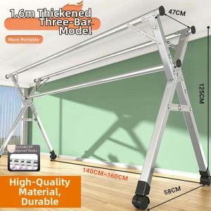 Foldable Stainless Steel Clothes Drying Rack