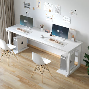 Computer Desk Double Desk Student Office Furniture Workbench Minimalist Desktop Desk E-Sports Long Table Couple Gaming Table